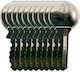 Universal Zylinder Schlüssel B614 10 Stück Faac 63003421