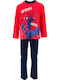 Superheroes Kids Nightwear Red Spiderman Spidey Hero