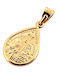 Rubini Charm Talisman Constantine Made of 9K Gold