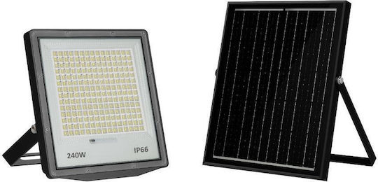 Universe Waterproof Solar LED Floodlight 240W Cold White 6500K IP65