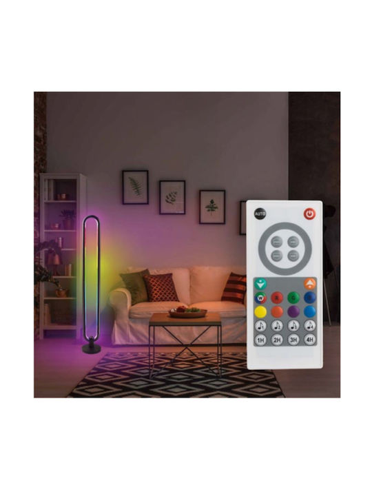 LED Floor Lamp H104.5xW13cm. with RGBW Light