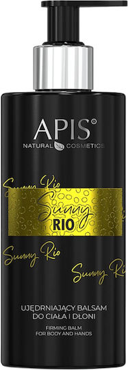 Apis Natural Cosmetics Balsam Hidratant De Corp Cu Unt De Shea Și Aromă De Iasomie Pentru Ten Uscat 300ml