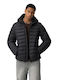 Kids' Quilted Jacket with Hood Black