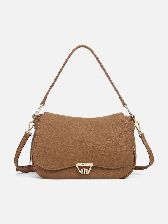 Y Not? Damentasche Schultertasche Tabac Braun