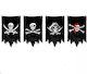 Set 4 Pirate Flags Pirate Flags Banner Skull Swords Bones Pfb40 Oem
