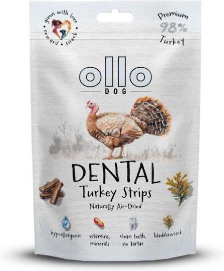 Ollo Лакомства на пръчка за Кучета с Турция 80gr
