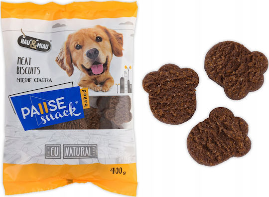 Hau & Miau Μπισκότο Σκύλου με Κρέας 400gr