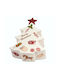 TnS Ornament de masă de Crăciun Borcan de prăjituri Ceramic L27xW21xD10cm.