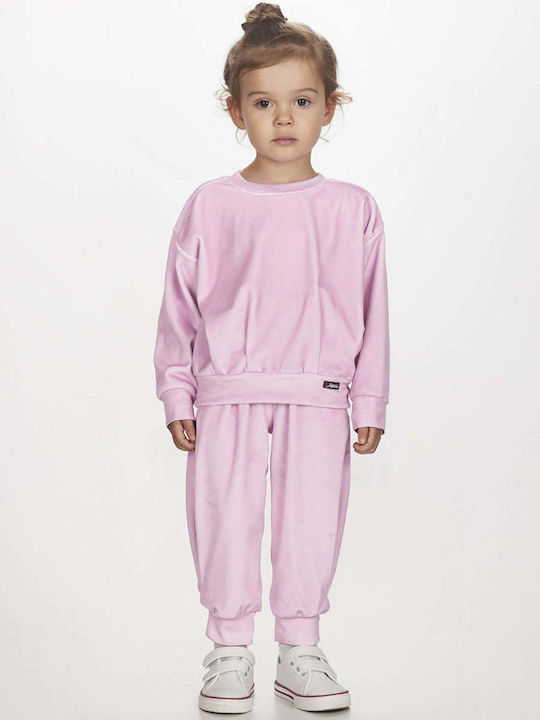 Joyce Kinder Sweatpants Set - Jogginganzug Pink