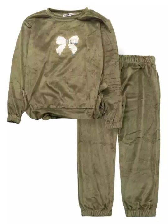 Nek Kids Wear Παιδικό Σετ Φόρμας Χακί