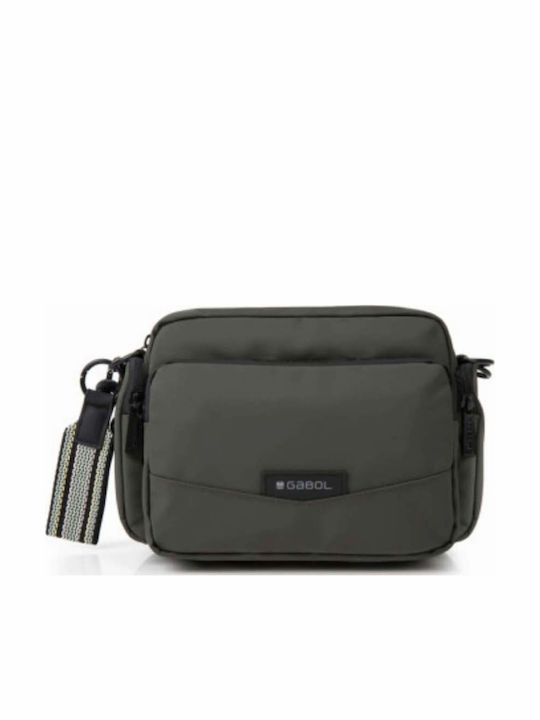 Mina  Damen Schultertasche Khaki