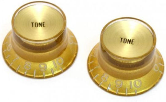 Knob Bell Reflector Tone Gold Gold Us Pots Set 2