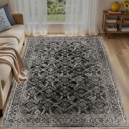 Frieze Rug Rectangular Antrasit
