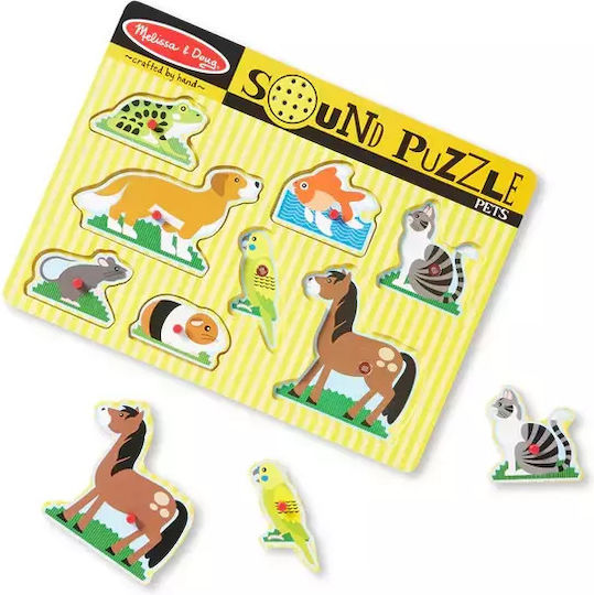 Holz Kinder Steckpuzzle für 2+ Jahre alt+ Jahre Melissa & Doug