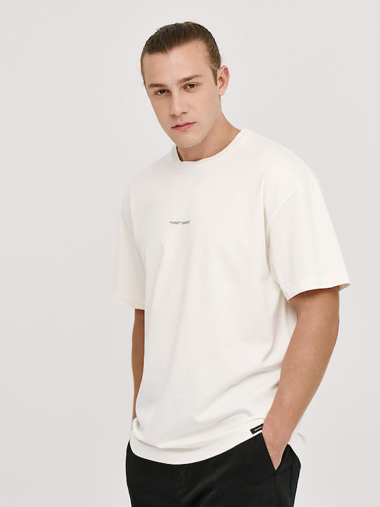 Brokers Jeans Tricou Ecru