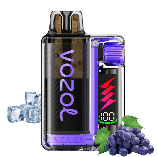 Vozol Ηλεκτρονικό Τσιγάρο μιας Χρήσης Grape Ice 2ml 20mg