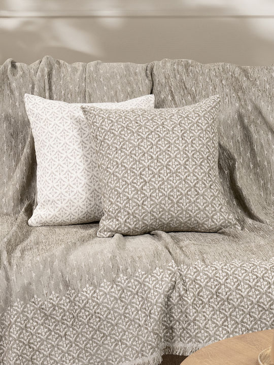 Nima Decorative Pillow Case Roselle Made of 100...