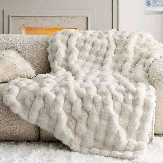Kalogirou Home Dekorativer Kissenbezug Beige 40x40cm
