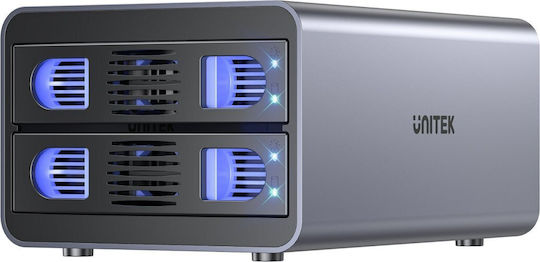 Unitek Case for Hard Drive SATA III with Connection SATA