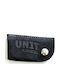 Μπρελοκ Κλειδιων Δερματινο Jet Black Unit Garage