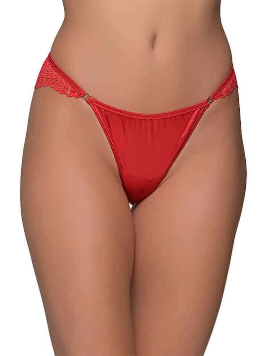 Milena by Paris Women's Brazil with Lace Red