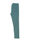 Kinder Leggings Lang Aqua