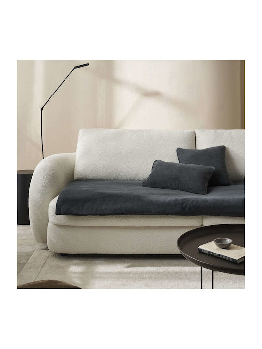 Gofis Home Sofa Ριχτάρι Πολυθρόνας Βελουτέ 137x...
