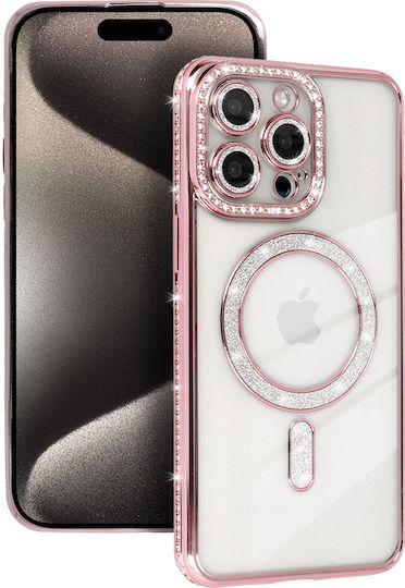 Back Cover Silicon / Tempered Glass Roz (iPhone 17)