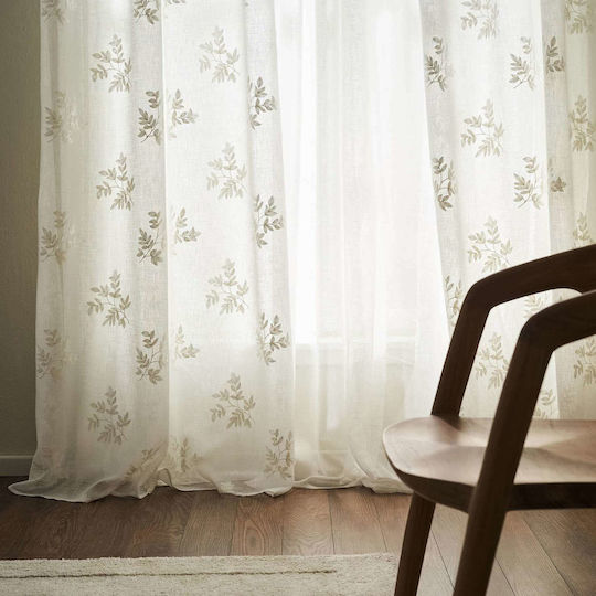 Gofis Home Curtains With White Grommets 140x280cm Gofis Home Curtains With White Grommets 140x280cm