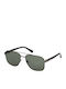 Kenneth Cole Men's Sunglasses with Black Frame and Green Lens RN00002 06N