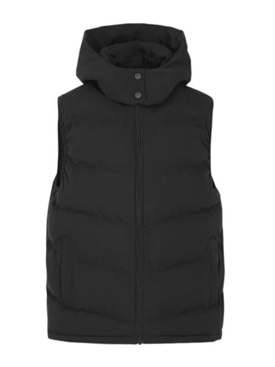 FILA Klay Sleeveless Jacket Puffer Black