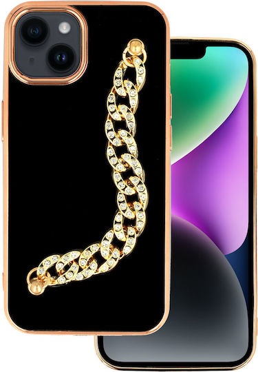 Back Cover Σιλικόνης Μαύρο (iPhone 14 Plus)