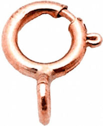 Schmuckherstellungsmaterialien Klammer Roségold 9K Gold Anorésol 5,00mm Schmuckherstellungsmaterialien Klammer Roségold 9K Gold Anorésol 5,00mm