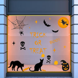 Halloween Schaufenster- und Wandsticker Trick Treat 130x160cm