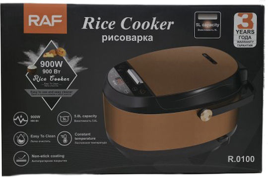 Raf Rice Cooker 900W cu Capacitate 5lt
