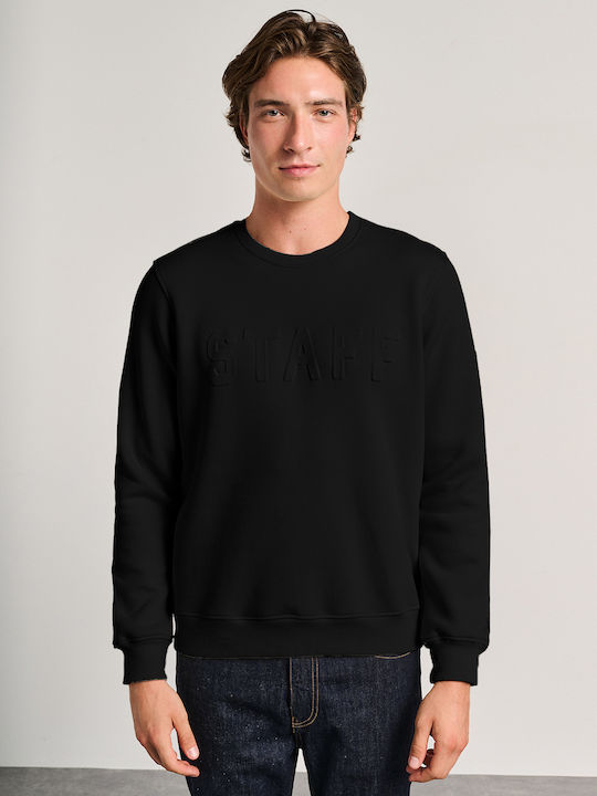 Staff Deker Суитшърт Black