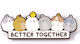 Molang Together Pin Badge