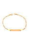 Rubini Kids Bracelet ID from Gold 9K