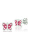 Bijou Box Cercei pentru copii Studs Fluturi