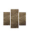 Jasmine Js Shaggy Bedroom Rugs Set Camel Brown JS-842-camel-brown-Set 3pcs