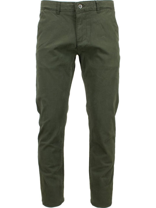 Pantaloni Chino cu Croială Normală Πρασινο Steve-army Green