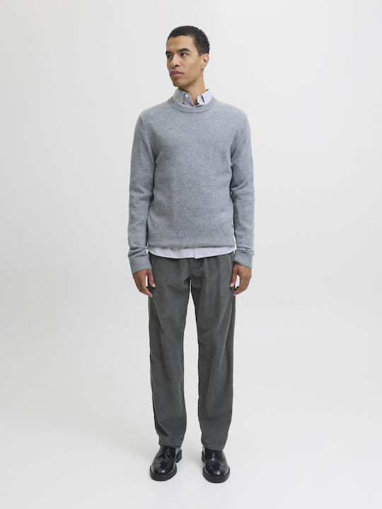 Jack & Jones Παντελόνι σε Relaxed Εφαρμογή Γκρι