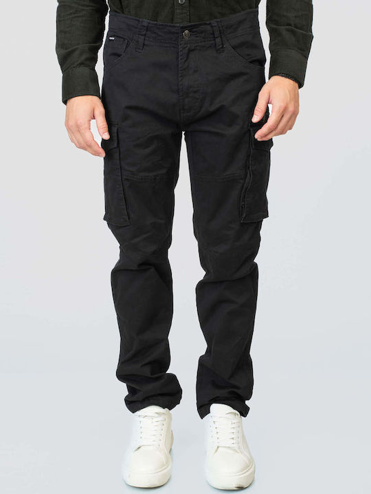 Rebase Παντελόνι Cargo Black