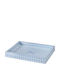 Addison Ross Dreptunghiular Tavă de Servire în Culoare Albastru 27x20cm 1buc