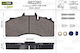 Valeo 882280 Bremsbelag Set Scheibenbremse