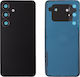 Samsung S24 5G S921 Battery Cover + Lens Black + Waterproofing Adhesive Tape 3P