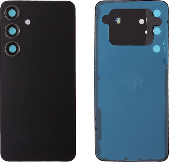 Samsung S24 5G S921 Battery Cover + Lens Black + Waterproofing Adhesive Tape 3P