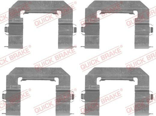 Accessory Set Brake Pads Quick Brake 109-1761