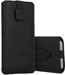 Wonder Deko Pouch Case Size S Nokia 105 2019 150 216 Black
