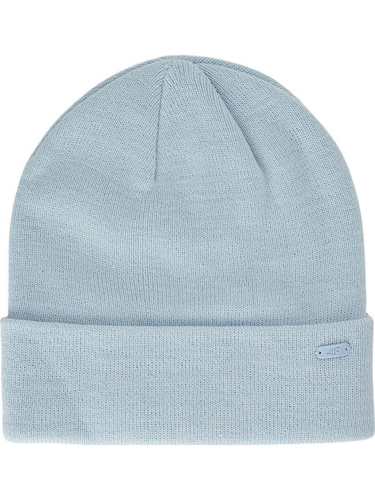 Beanie Ανδρικός Σκούφος Πλεκτός σε Γαλάζιο χρώμα